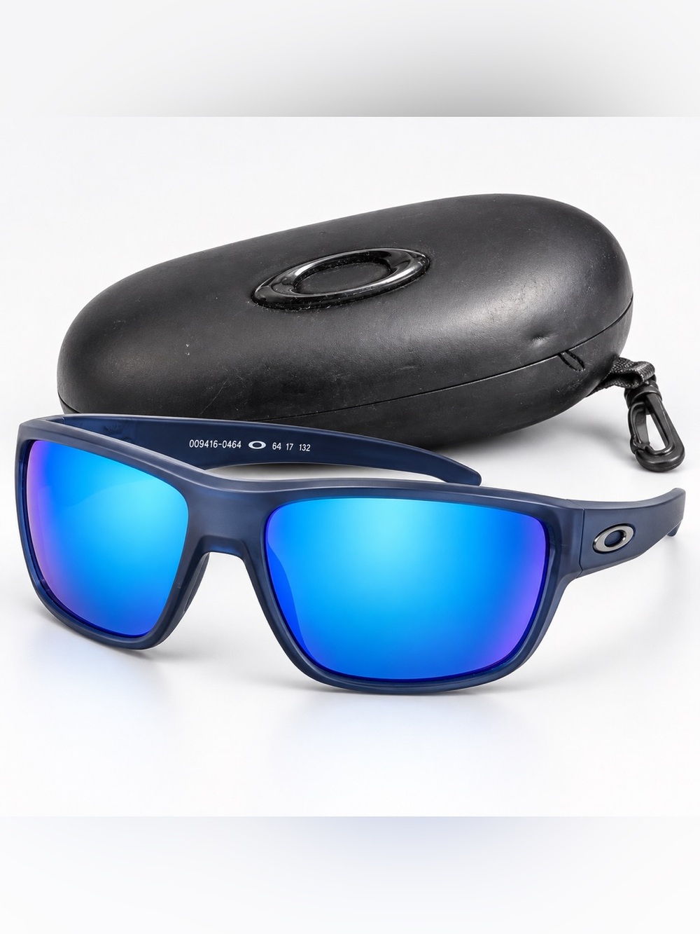 Oakley Split Shot OO9416-0464 Prizm Sapphire Polarized Sunglasses Case & Dustbag